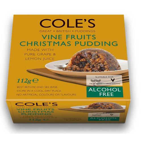 Cole's Alcohol Free Christmas Pudding