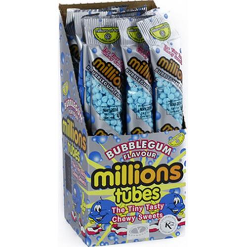 Millions Tubes Bubblegum 12 x