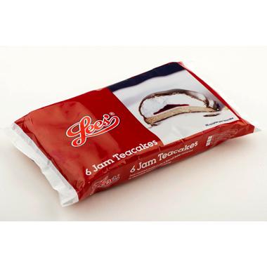 Jam Teacakes 6pk