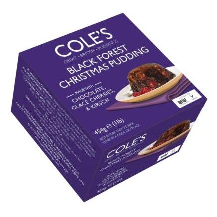 Cole's Black Forest Pudding