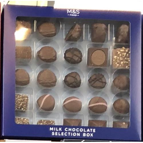 M&S Milk Chocolate Selection Box 16 x 308g