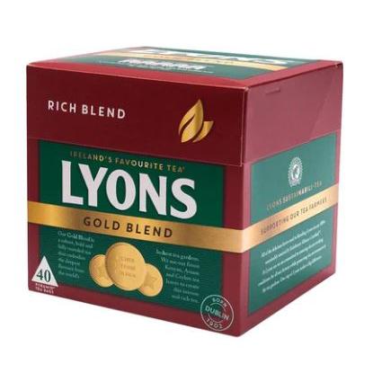Lyons Gold Blend Pyramid Teabags