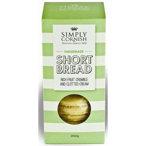 Fruit Crumble Clotted Cream Shortbreads