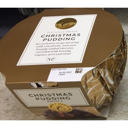 Walkers Rich Fruit Pudding 6 x 454g