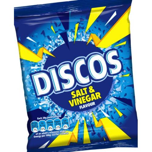 Walkers KP Discos Salt & Vinegar