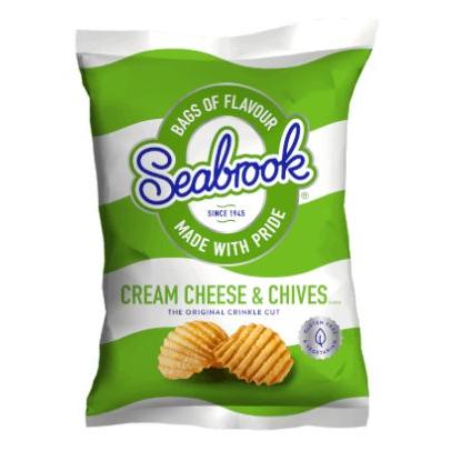 Crisps Seabrook Cream Cheese & Chives
