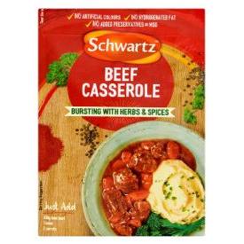 Schwartz Sachets Beef Casserole Mix 12 x