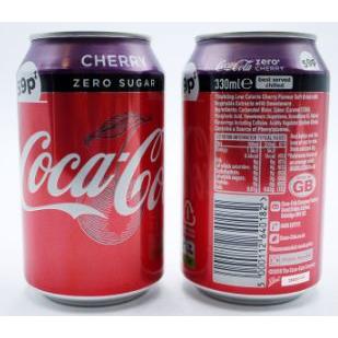 Coke Zero Sugar Cherry  -