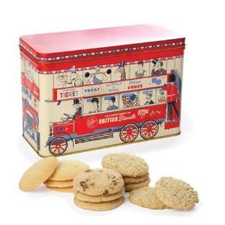 X Mr Stanleys Confections London Bus Assorted Biscuits Tin 6 x  GCC901