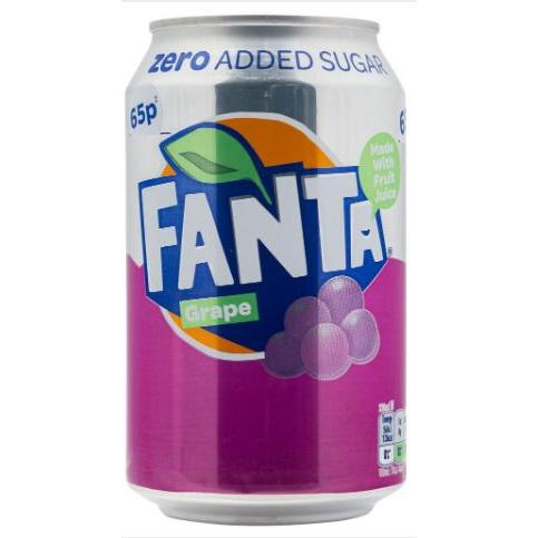 Coke Fanta Zero Grape
