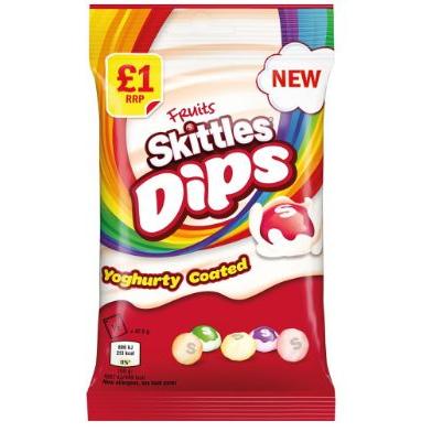 Mars Skittles Dips Bags