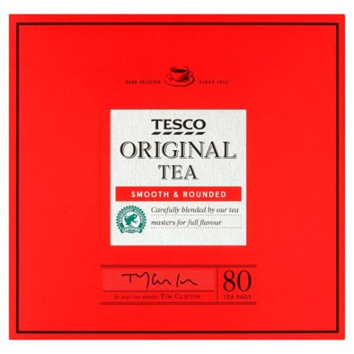 Tesco Teabags 12 x 80s x 250G