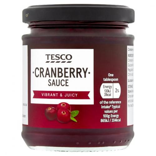 Tesco Cranberry Sauce