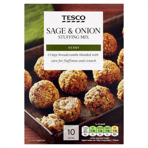 Tesco Sage And Onion Stuffing Mix