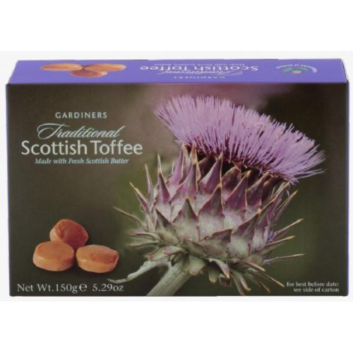 Gardiners Scottish Range Carton - Thistle Butter Toffee