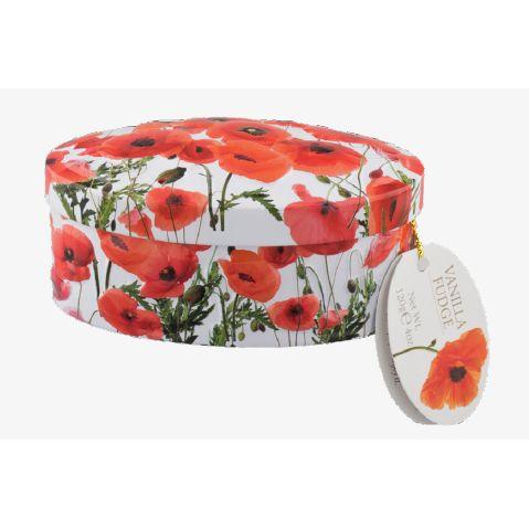 Gardiners Poppy Vanilla Fudge Tin