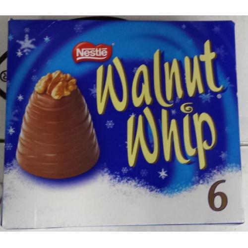 Walnut Whip Carton 6pk