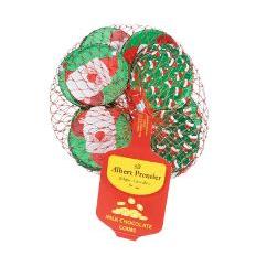 X Albert Foiled Santa Net of Coins 65 x  167280