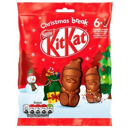 Nestle Kit Kat Mini Pouch Santa