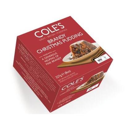Cole's Brandy Christmas Pudding