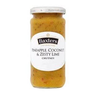 Baxters Pineapple, Coconut & Zesty Lime Chutney