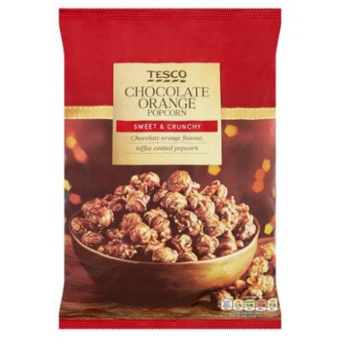 Tesco Chocolate Orange Popcorn