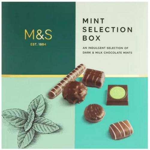 X M&S Mint Chocolate Selection