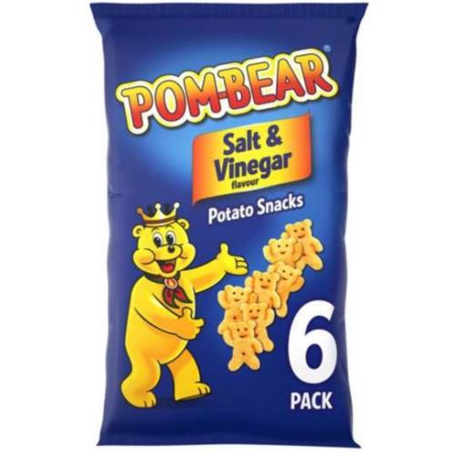 Pom-Bear Salt & Vinegar Multipack Crisps