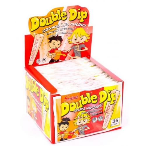 Swizzels Double Dip Orange & Cherry Dips 36 x 0.88kg