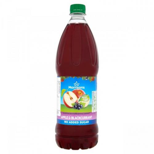 Morrisons Apple and Blackcurrant NAS Squash