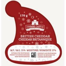 Coombe Castle Santa Hat - British Cheddar