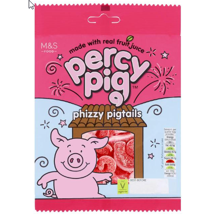 M&S Phizzy Pigtails
