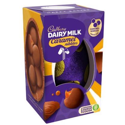 Cadbury Caramel Nibbles Egg