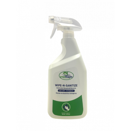 Green Dolphin Wipe-N-Sanitize