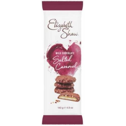 Elizabeth Shaw Milk Chocolate Biscuits - Salted Caramel