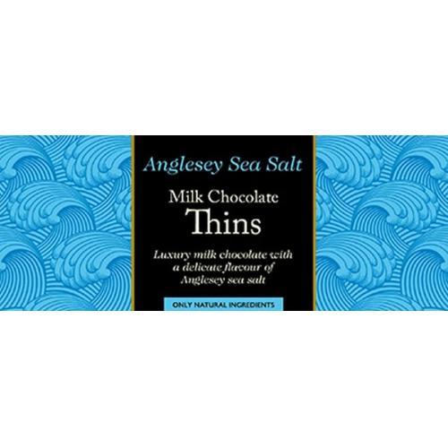 Beechs Milk Chocolate Anglesey Sea Salt Thins