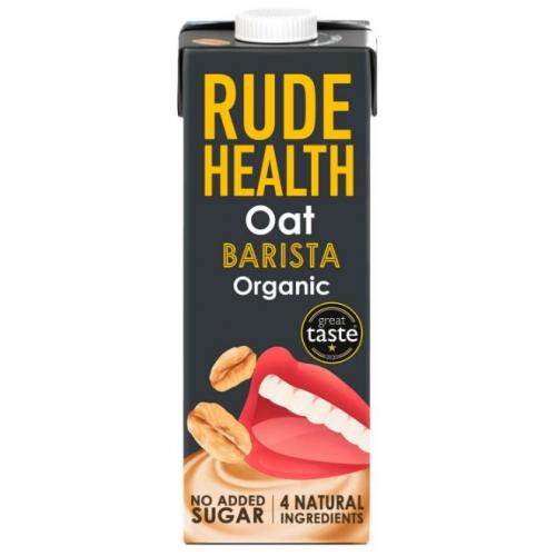 Rude Health Dairy Free Drink- Barista Range (organic)- Oat