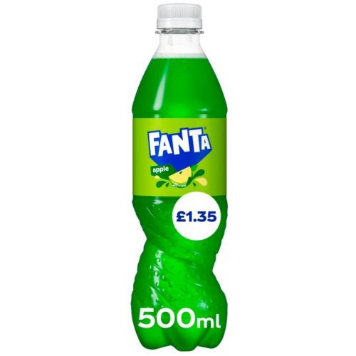 Coke Fanta Apple Zero Sugar