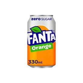 Coke Fanta Orange Zero