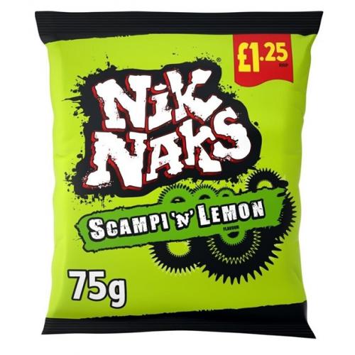 Nik Naks Crisps Nik Nak Scampi N Lemon
