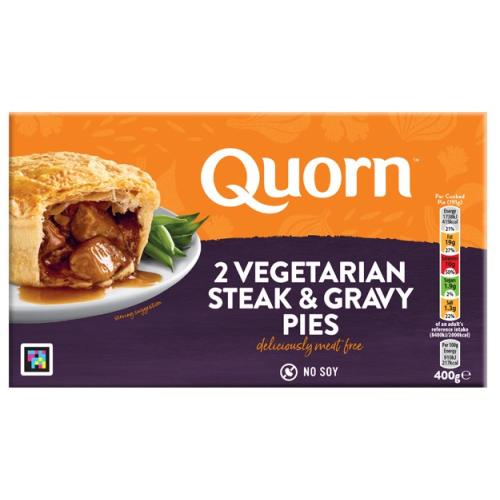 Quorn Steak & Gravy Pie