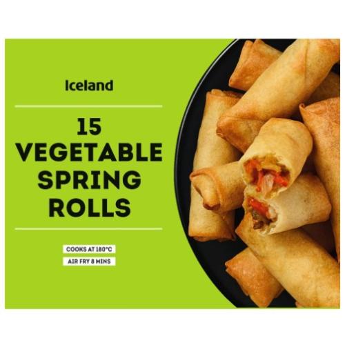 Iceland Vegetable Spring Rolls 15pk