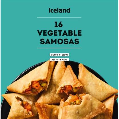 Iceland Vegetable Samosas 16pk