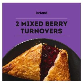 Iceland MIxed Berry Turnovers
