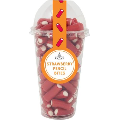 Bonds Shaker Cups - Strawberry Pencil Bites
