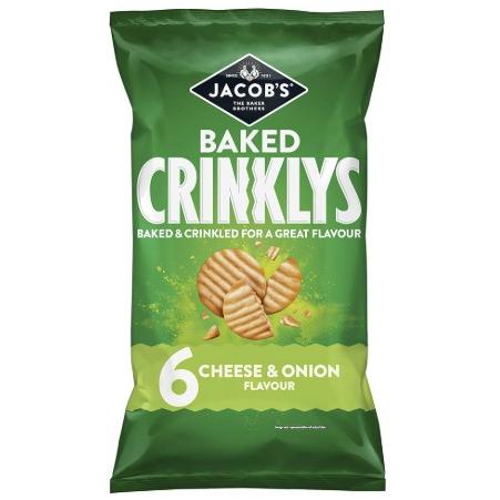 Jacob's Crinklys Cheese & Onion