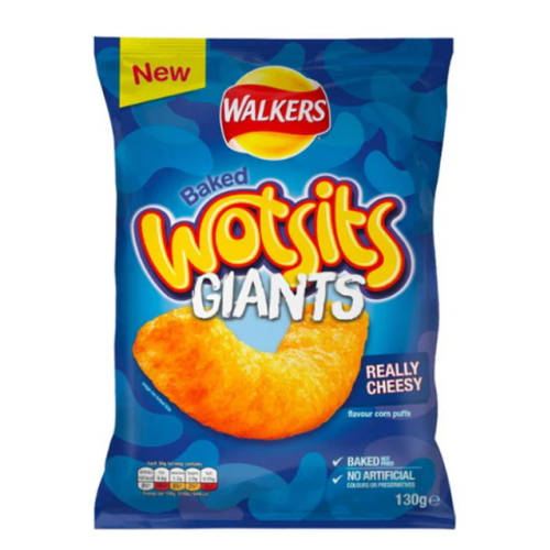 Walkers Wotsits Giants Really Cheesy