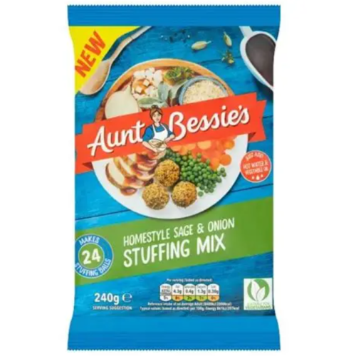 Aunt Bessie's Homestyle Sage and Onion Stuffing Mix