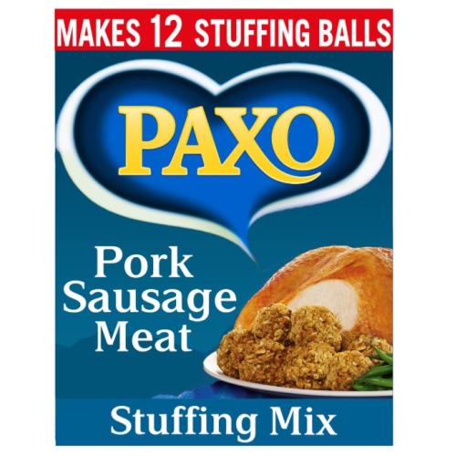 Paxo Pork Sausage Meat Stuffing