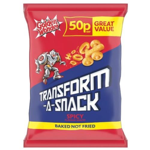Golden Wonder Transform-a-Snack Spicy Flavour Snacks